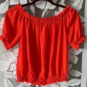 Iris Cinch Waist Crop Top